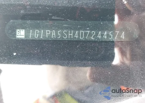 2013 Chevrolet Cruze Ls Auto из США, поврежденный, VIN 1G1PA5SH4D7244574